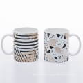 Tazas de café de tazas de porcelana estándar de 11oz para promoción